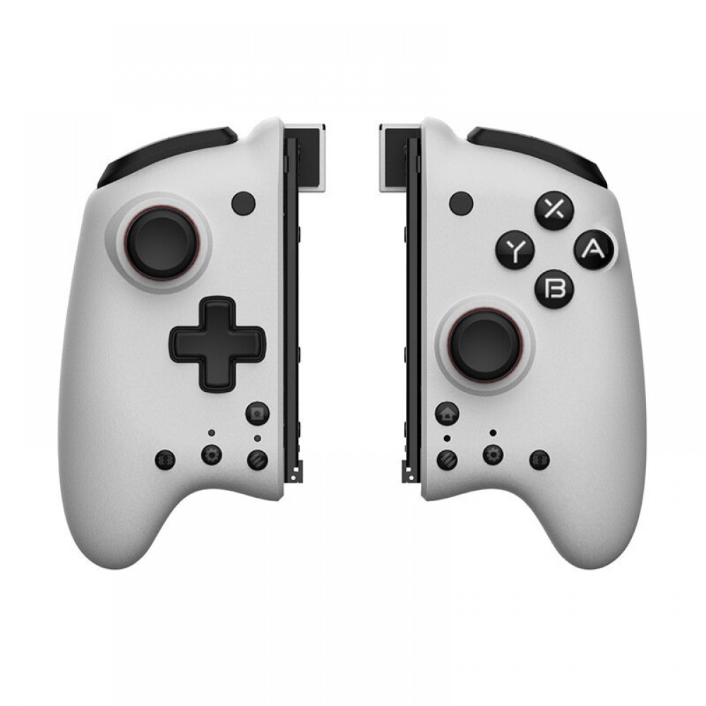 MOBAPAD M6 Game Controller Gamepad Joystick for Nintendo Switch Left Right  NS OLED JoyCon Grip - White